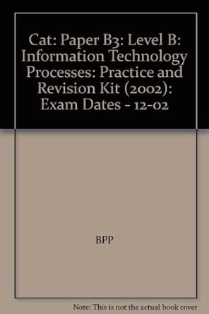 Buy Practice and Revision Kit (2002) (Cat: Paper B3: Level B ...