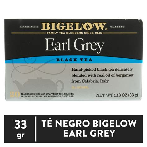 Comprar Té Bigelow Negro Earl Grey - 33 g | Walmart Costa Rica ...