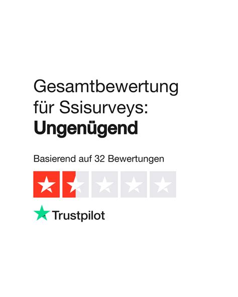 Bewertungen zu Ssisurveys | Lesen Sie Kundenbewertungen zu online.ssisurveys.com