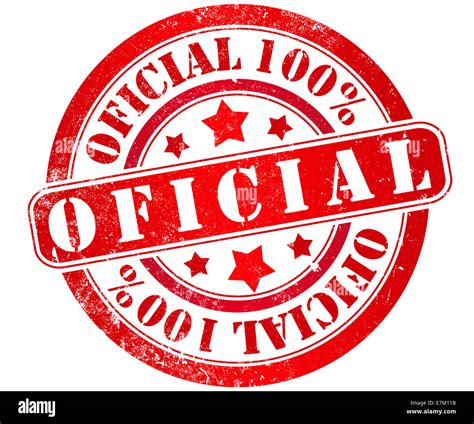 official 100% grunge stamp, in spanish or catalan language Stock Photo ...