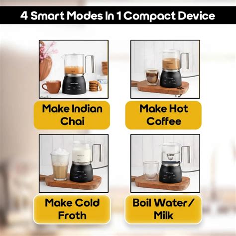 Automatic Chai Maker – 4-in-1 Electric Brewer for Indian Masala Chai ...