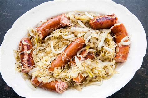 Polish Sausage and Sauerkraut Recipe