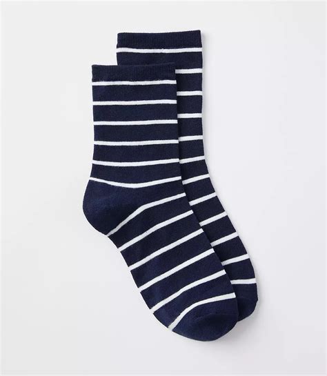 Stripe Crew Socks