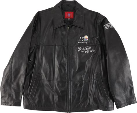 Jack Lambert Pittsburgh Steelers Super Bowl XIV Reunion Jacket