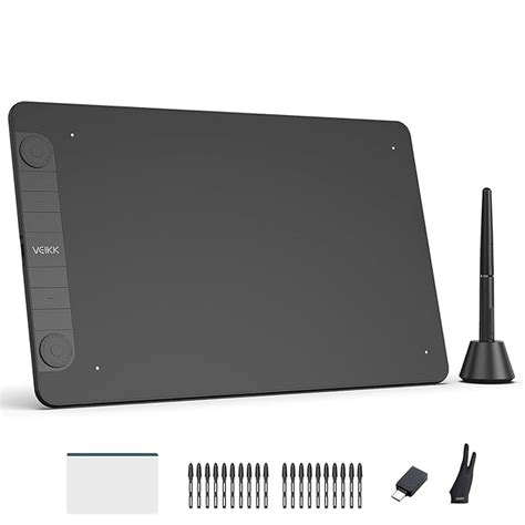 Amazon.in: Buy VEIKK VK1060PRO Drawing Tablet,10x6 inch/25.4 x15.24cm ...
