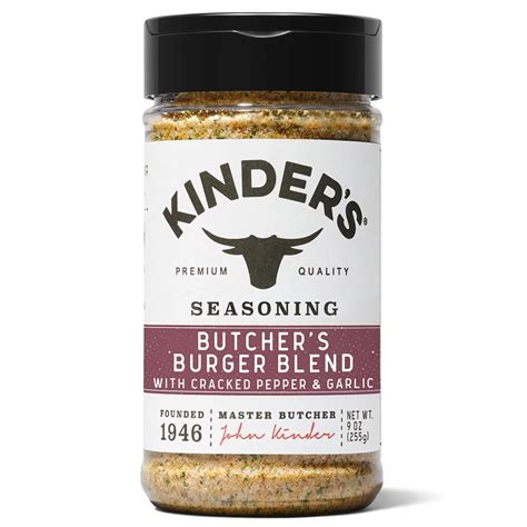 Kinders Butchers Burger Blend Seasoning 9 Ounce - Walmart.com
