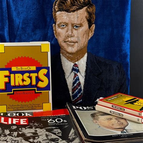 LOT 155: Mid Century Memorabilia Featuring JF Kennedy Rug, Look and ...