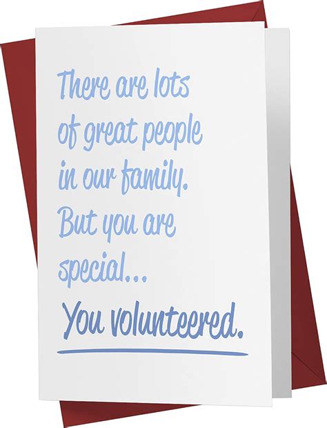 Buy Sweet and Funny Birthday Card For Brother In Law, Single Large 5.5 ...