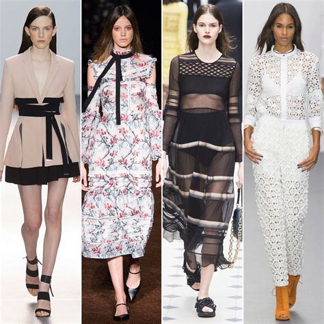 London Fashion Week Trends Spring 2016 | POPSUGAR Fashion