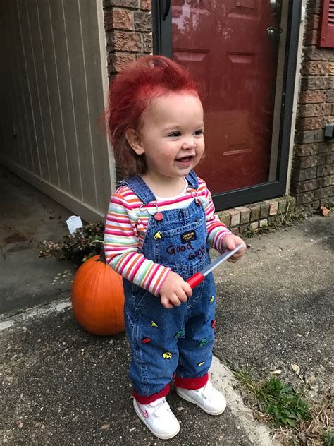Chucky Doll Costume For Toddler