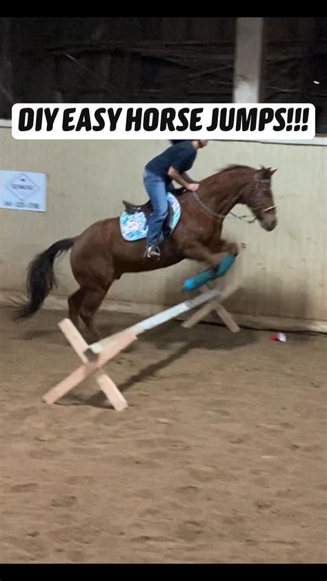 Diy easy horse jumps – Artofit