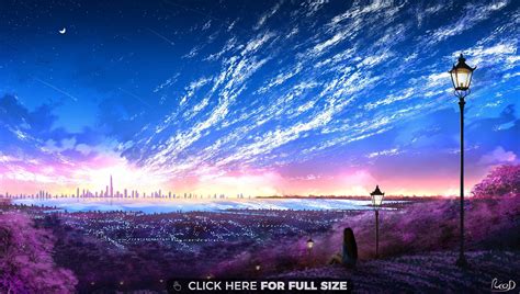 Anime Landscape Wallpaper Hd