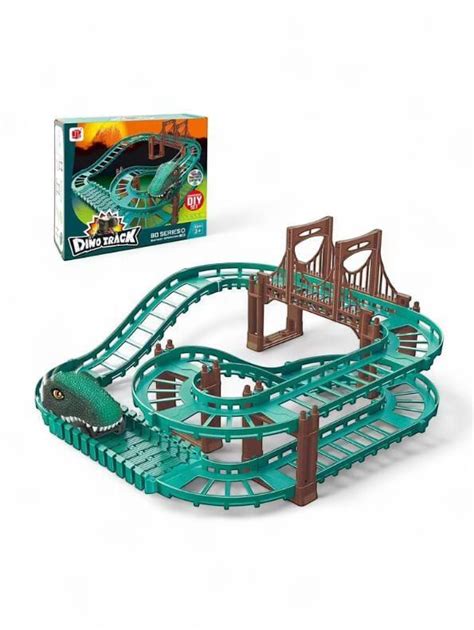 DinoTrack – Dinosaur Racing Track Playset for Kids | Interactive ...
