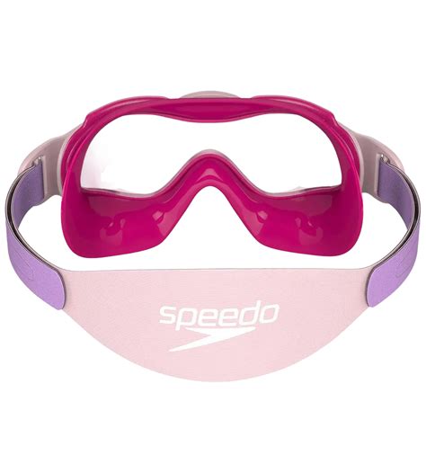 Buy Speedo Sea Squad Mask-Pink-Pink Swim Goggles Online | Speedo India
