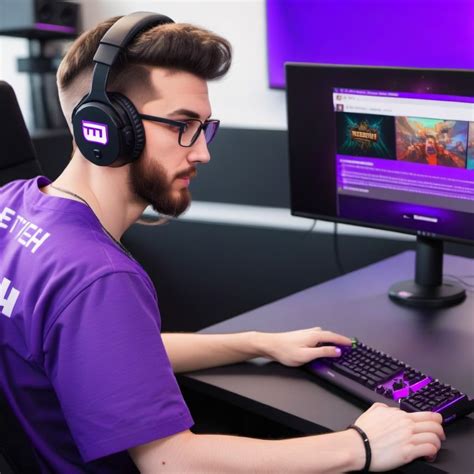 Twitch Streamer's Workday | Stable Diffusion Online