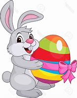 Image result for Cartoon Baby Easter Bunny