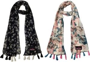 StoleVilla Printed Chiffon Women Scarf, Stole, Fancy Scarf - Buy ...