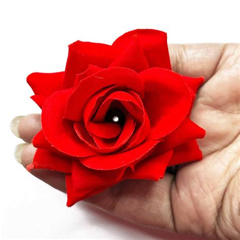 Red Color Artificial Rose Flower – Adikala - Craft Store