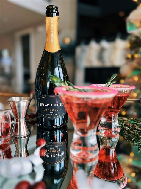 Cranberry Prosecco Spritzer - Bread & Butter Wines