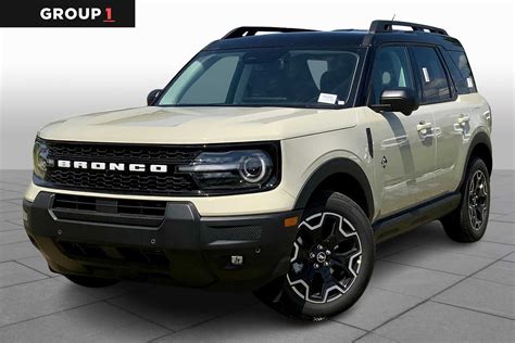 New 2025 Ford Bronco Sport Outer Banks® 5 Door SUV, SUV & Crossovers in Pensacola #SRF24453 ...