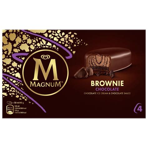 Magnum Brownie Chocolate Stick Bars Ice Cream