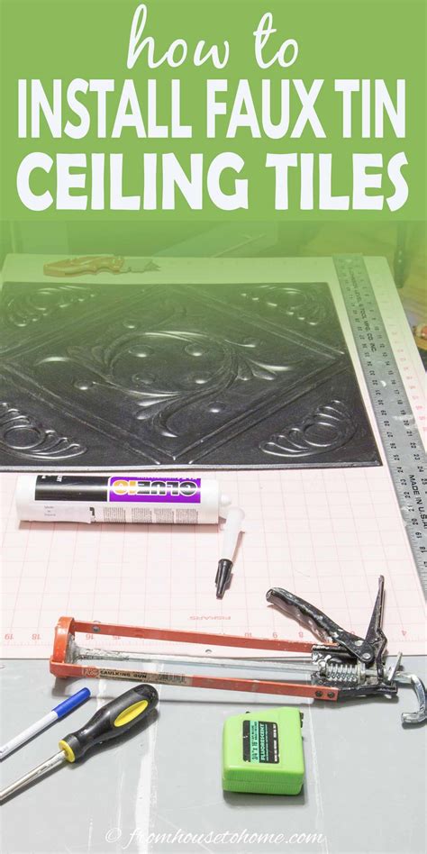 How To Install Styrofoam Ceiling Tiles at Jeremy Rivera blog