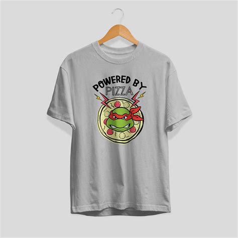 Powered By Pizza Unisex Half Sleeve T-Shirt #TMNT – theFDClub