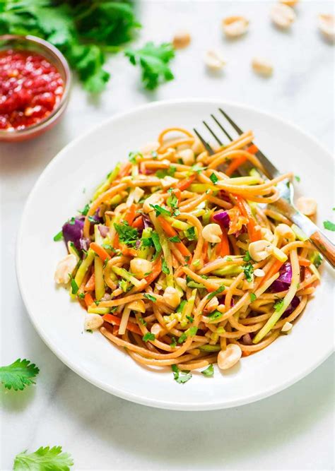 Cold Asian Noodle Salad Recipe