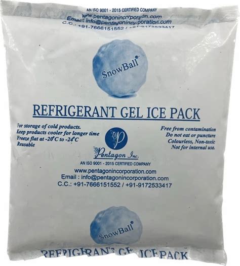 Gel Ice Pack - Frozen Refrigerant Gel Ice Pack Manufacturer from Navi ...
