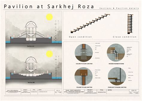 Pavilion at Sarkhej Roza | CEPT - Portfolio