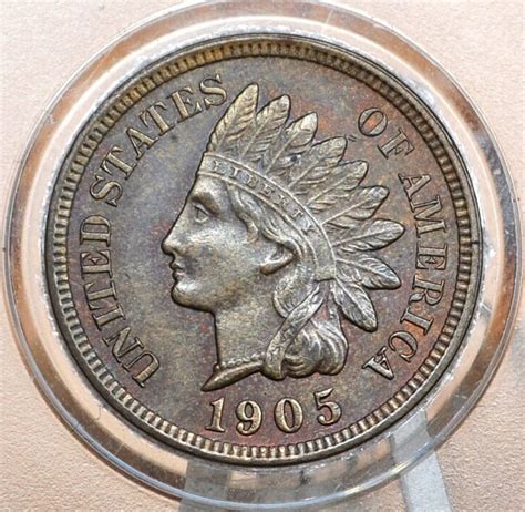 1905 Indian Head Penny - Choose by Grade - Indian Head Cent 1905 - US 1 ...