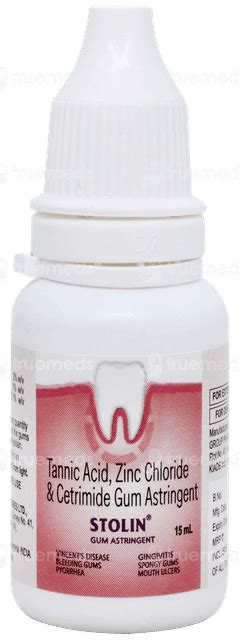 Stolin Gum Astringent: Uses, Side Effects, Price & Substitutes
