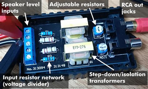 Image result for 4 Channel Line Output Converter