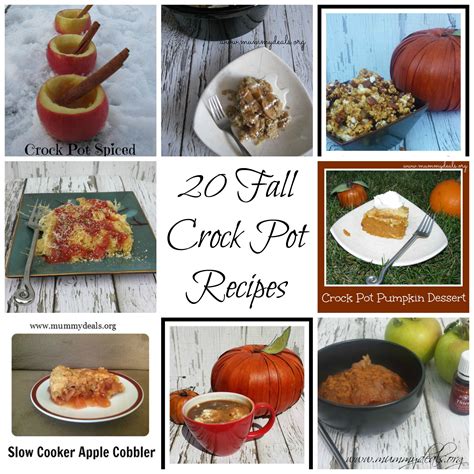 Fall is in the air and I like my crock pot to do all the cooking work ...