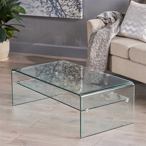 Modern Rectangular Glass Top Coffee Table at Betty Love blog