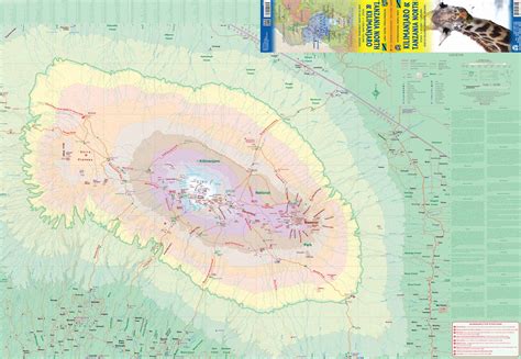 Mt Kilimanjaro Map Of Africa