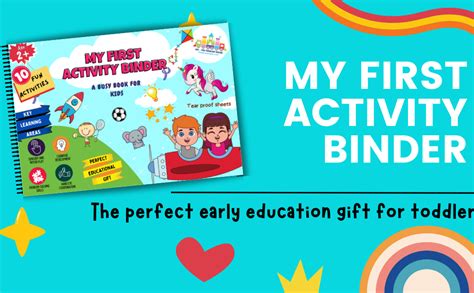 The Toddler House – My First Activity Binder | Montessori Busy Book for ...