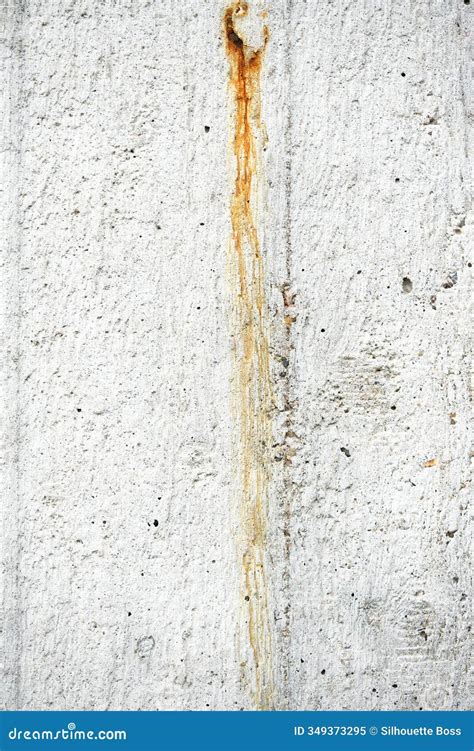 Rebar Rust on Concrete Weathered, Rust Stains on a Concrete Surface ...