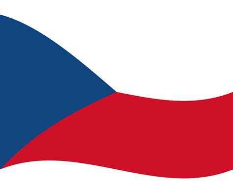 Flag of the Czech Republic. Czech flag wave. Czech flag 27223066 PNG