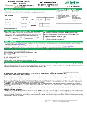 Fillable Online Intermobility and Bus Expo 2024 Exhibiting Application ...