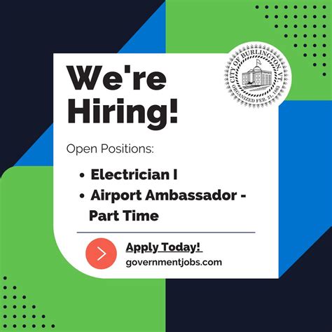 City of Burlington, Vermont on LinkedIn: #hiring #environment #security #transportation # ...