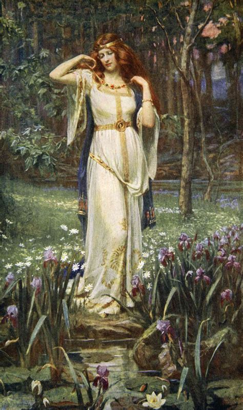 Ancient Goddess Of Spring