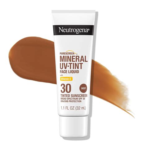 Amazon.com: Neutrogena Purescreen+ Tinted Sunscreen for Face with SPF ...