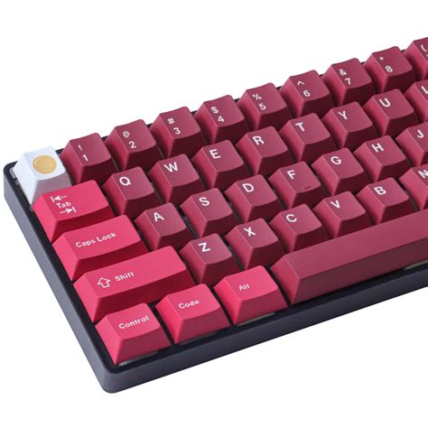 Buy JakeTsai PBT Keycaps, 100 Keys Double Dye Sublimation Cherry ...