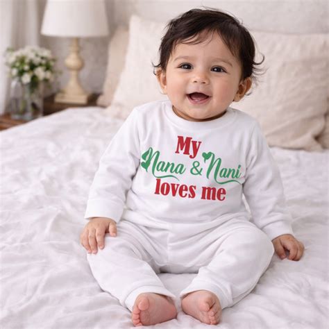 My Nana & Naani loves me – Baby robe by namro