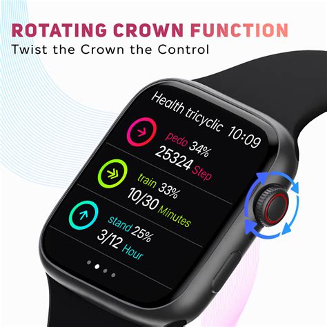 pTron Force X12S Bluetooth Calling Smartwatch, 4.6 cm Full Touch HD Di ...