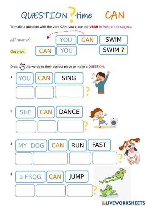 Can Question Form Worksheet 的图像结果