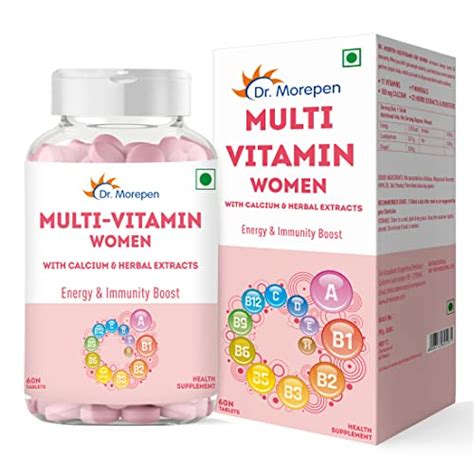 DR. MOREPEN Multivitamins For Men With Omega 3 & Herbs | Vitamins B1 ...