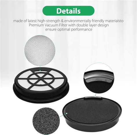 Buy LemonQueen 4 Filters for Eureka NEN110B NEN110A NEN110D Vacuum ...