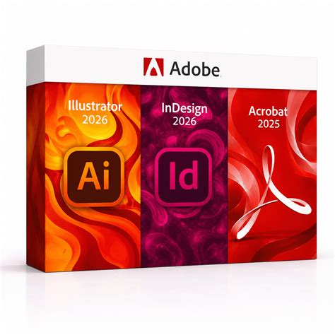 Illustrator 2026 + InDesign 2026 + Acrobat 2025 | Ronsoft